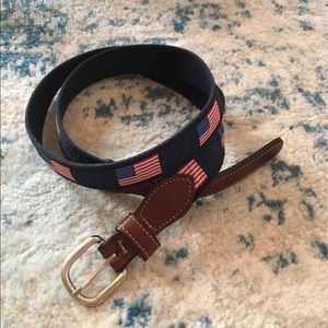 USA Flag Men’s Belt, Size 40